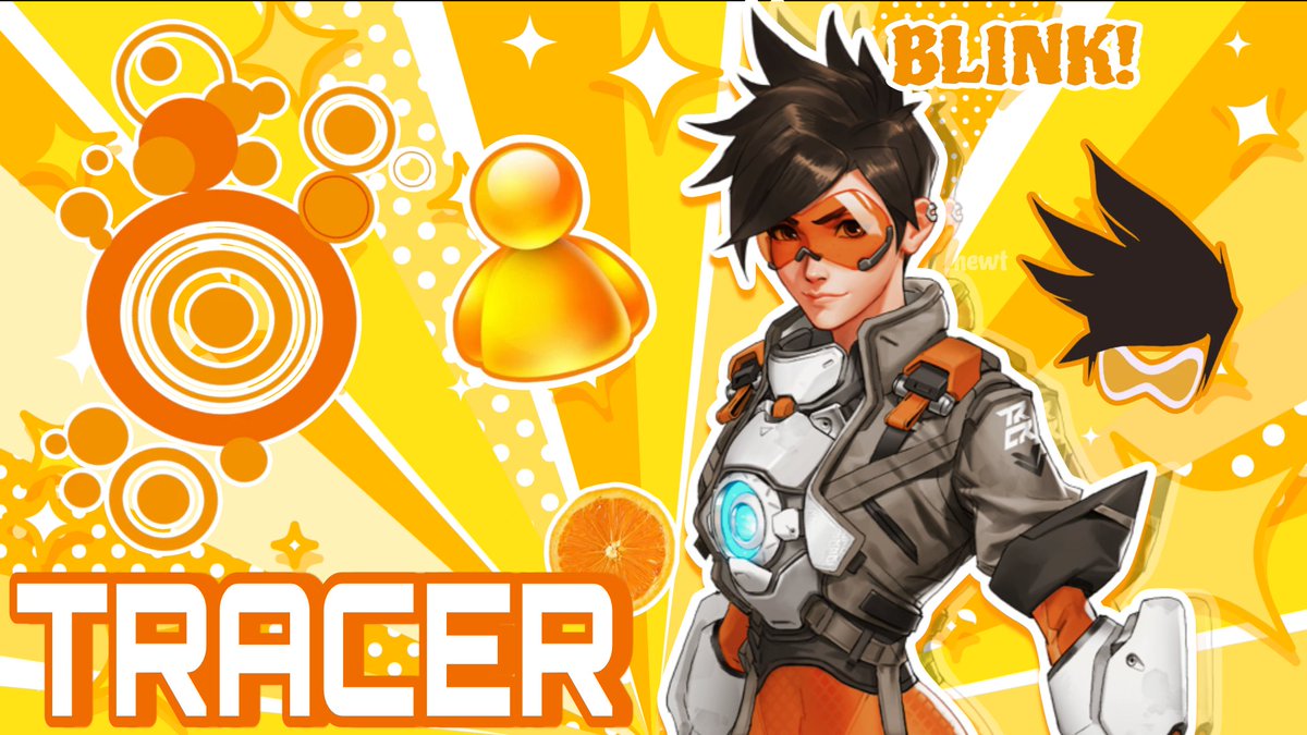 i made this little tracer edit !! 🍊⚡️