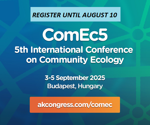 CommunityEcol's tweet image. โ๏ธโณ Registration for the 5th Community Ecology Conference closes in one month, on August 10 โผ๏ธ
We are still accepting poster abstracts until the deadline.
๐ akcongress.com/comec/
#ecology #ecologyconference #communityecology