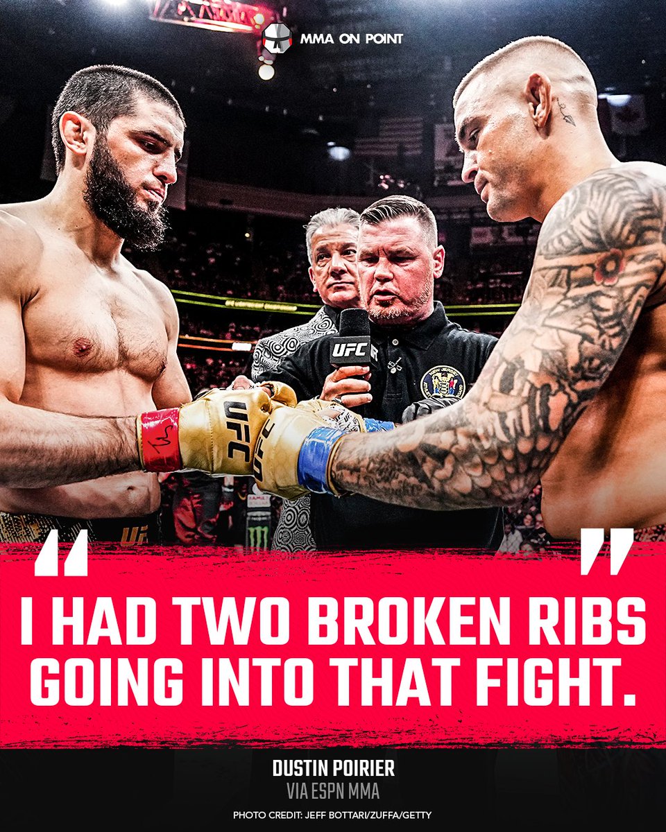 Dustin Poirier is the definition for "He got that dawg in him" 💎🐕