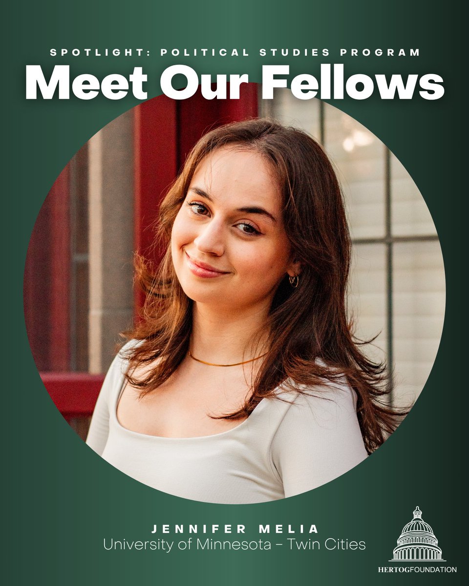 HertogFDN's tweet image. Thaddian Burson is a @cedarville grad planning to earn his J.D.
Margaret Dean studies History and Gender & Sexuality Studies at @KenyonCollege.
Matan Lieberman of @UWMadison studies Int'l Studies.
Jenny Melia of @UMNews majors in the Sociology of Law, Crime, and Justice.