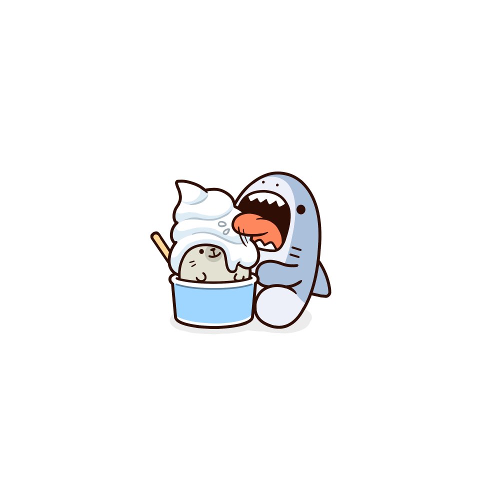 ソフトクリームの日
#サメーズ