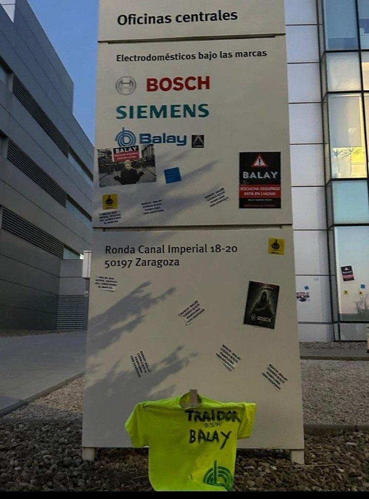 txemasun's tweet photo. Seguimos peleando.
No olvidar que 1000 trabajadores se van al paro por causas organizativas. Una fábrica con beneficios cada año.
BOSCH BALAY CULPABLES!!  @BoschHomeEs @Balay_es @gob_na @GobiernoDeEspan https://t.co/vYjbn7wDwP