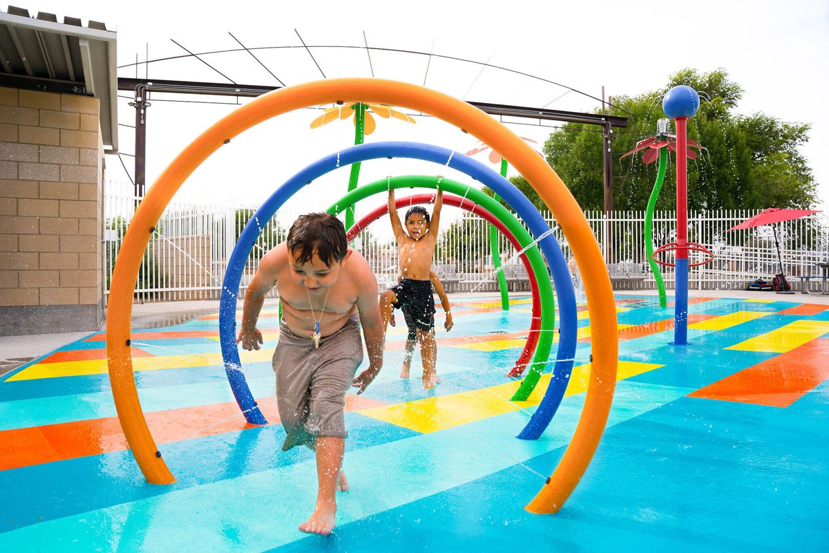 Life_Floor's tweet photo. This #ParkAndRecMonth, we’re celebrating 10 parks where Life Floor brings safe, inclusive play to life.  See how surfacing can make a splash in community spaces. 

👉 https://t.co/Eu1Gyjz8tE 

#WeLoveParksAndRec #LifeFloor #InclusivePlay #Aquatics #SplashPadSurfacing #Summer https://t.co/YrJdNE6QUy