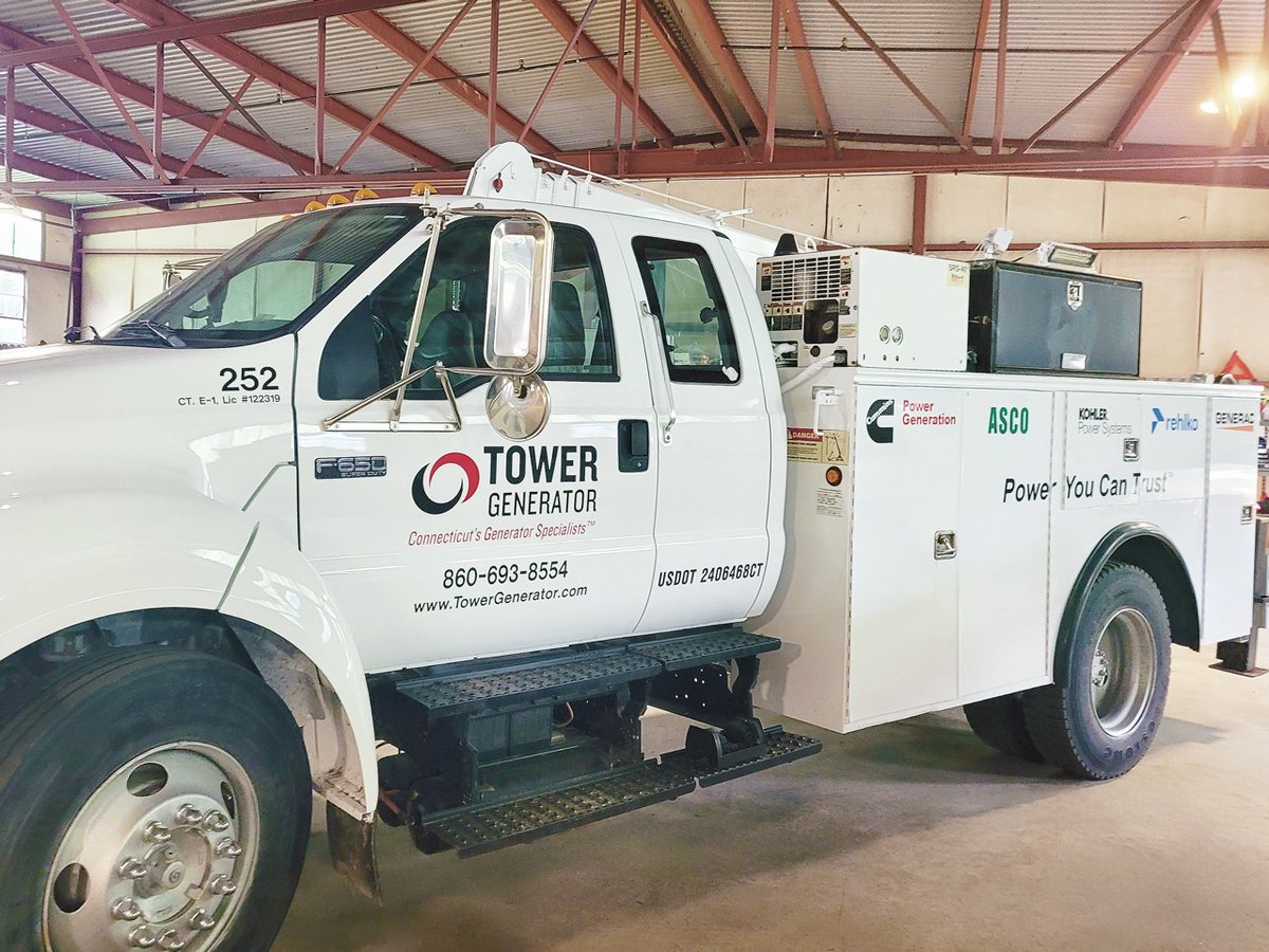 TowerGenerator's tweet image. Tower Generator’s fleet just got more powerful! 🚚
We’ve added a new crane truck for setting generators and an electrician van for expert wiring, ensuring faster and more efficient standby power installations from start to finish.