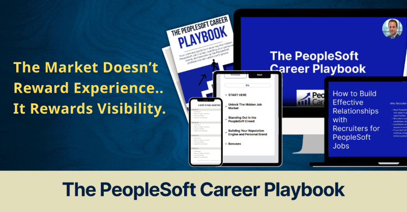 PeopleSoftGigs's tweet photo. You can't control the market or being laid off.

But you can control how many people know you exist and the opportunities that come your way in the future.

If you're not making yourself visible and sharing your knowledge online, the time to start is right now.