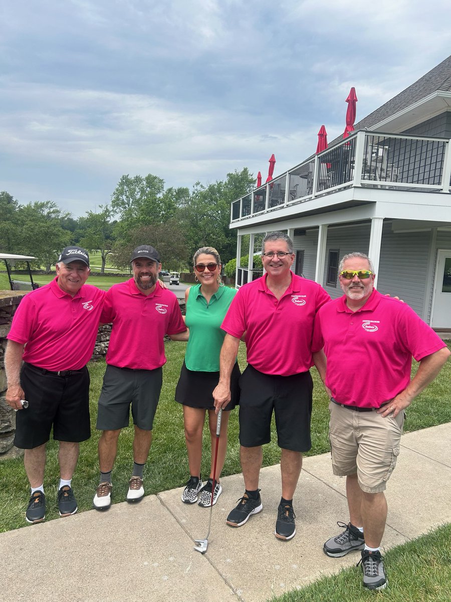 Scranton Healthcare participated in the annual NEPA Long Term Care Association golf tournament.  Pictured is the team and their administrator, Sarah Rotell, who also organized the event.
