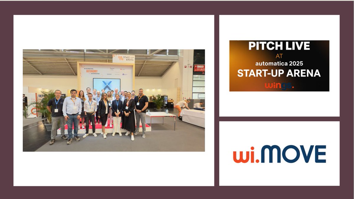 It was a pleasure to participate in automatica 2025 and showcase our innovation in Munich! 

A big thank you to everyone who joined us at the Start-Up Arena to watch our very own Dr. Nelly (Eleni) Giannopoulou (Nelly) Giannopoulou pitch our Advanced Industrial Monitoring System