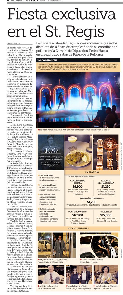 La verdadera política se hace en privado. Los discursos son para el pueblo. Las decisiones se toman con whisky.