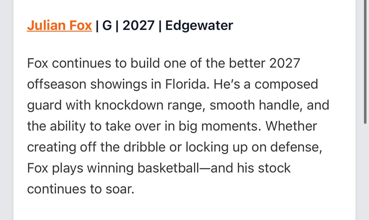 <a href="/RealNews102/">Drew Johnson</a> <a href="/prephoopsfl/">Prep Hoops Florida</a> <a href="/PRBasketRadar/">Pu🇵🇷rto Rican Basketball Radar 📡</a> <a href="/1FamilyHoops/">1 Family - Pro16</a> <a href="/Cody_NXTPRO16/">Cody Ramsey</a> <a href="/CoachLeeLoper/">Lee Loper</a> <a href="/JonMason2014/">Jon Mason</a> <a href="/EdgewaterBBall/">Edgewater Basketball</a> <a href="/HSSportsFL/">HSSportsFlorida</a> <a href="/CoachKhalilS/">Khalil Shakir 🏀</a> <a href="/HankampScott/">Scott Hankamp</a> <a href="/usabasketball/">USA Basketball</a> <a href="/Uorangemen2/">Coach Davis Sr, 25yrs plus experience</a> 
🙏🏽🙏🏽🙏🏽🙏🏽