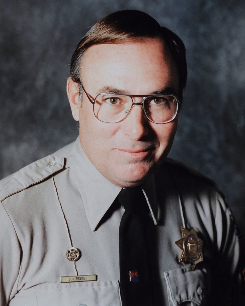 AZ_FOP_32's tweet image. On July 3, 1992, Sgt. David Zesiger #1848 was killed when his patrol vehicle was hit head-on by a drunk driver. The driver was sentenced to 4 years in federal prison.
Sgt. Zesiger served with AZDPS for 16 years.
#NeverForget #AZTroopers #LODD