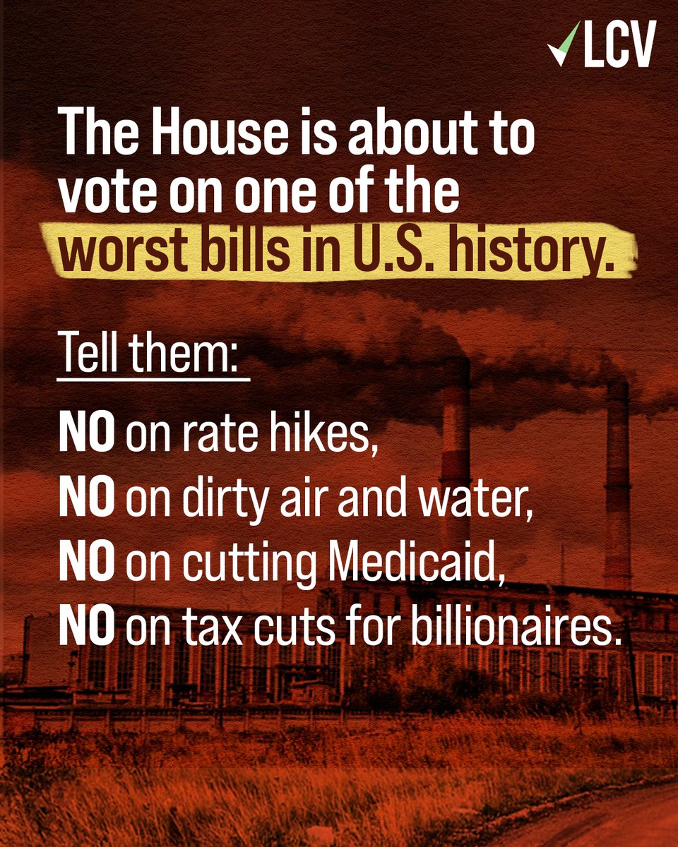It can’t be overstated how devastating Republicans’ Big Ugly Bill would be, and they could vote on it at any moment.

We need to stop this bill right now.

Call your members of Congress at 202-224-3121 and tell them to STOP THE BIG UGLY BILL.