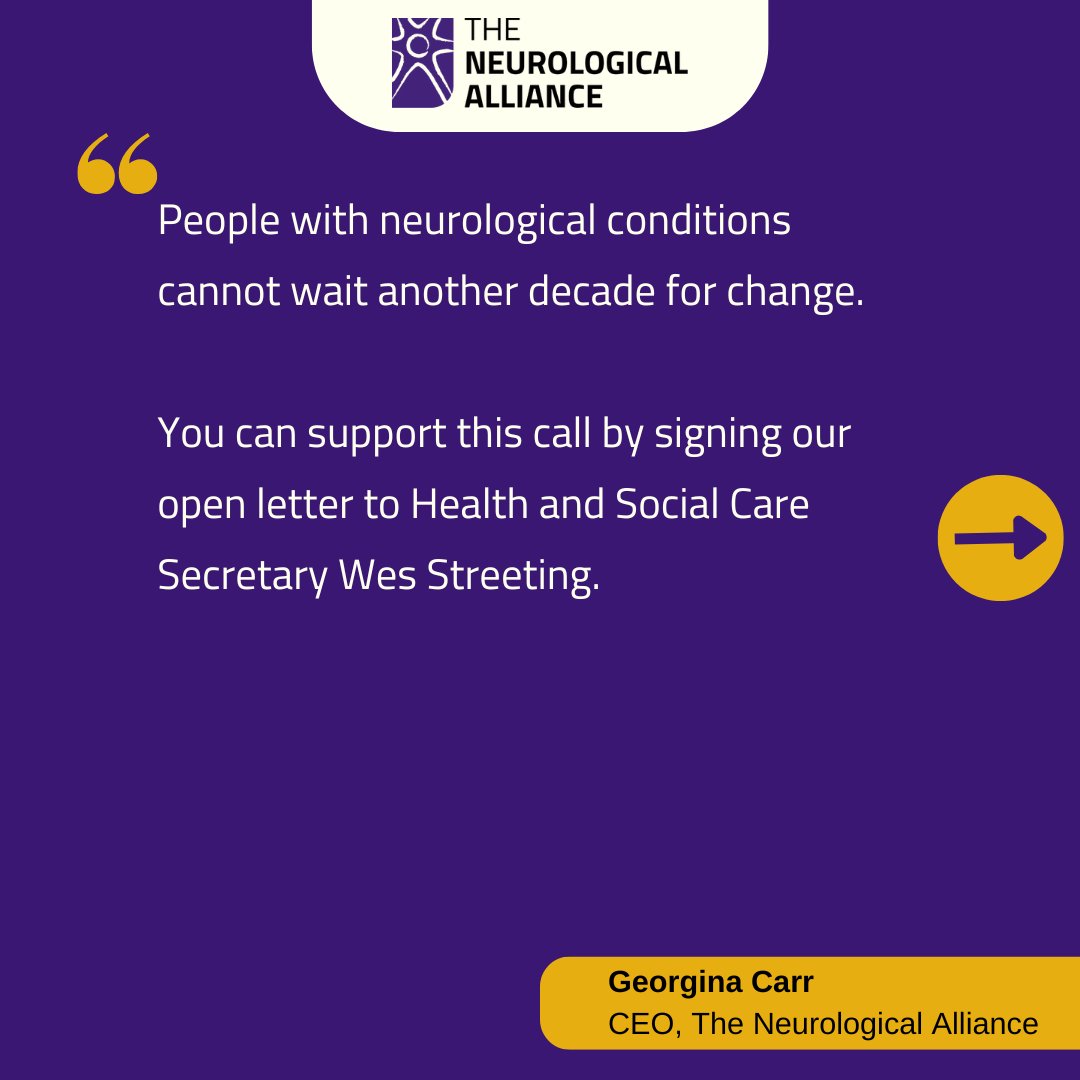 NeuroAlliance's tweet image. Our response to the NHS 10 Year Plan, published by @DHSCgovuk today.
You can support our call by signing our open letter to Health and Social Care Secretary Wes Streeting today: bit.ly/ActForThe1in6