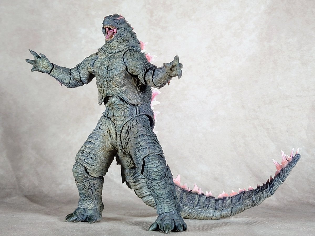 Hiya toys ハイヤトイズ ゴジラエヴォルヴ 先日リペイントした物の 爪