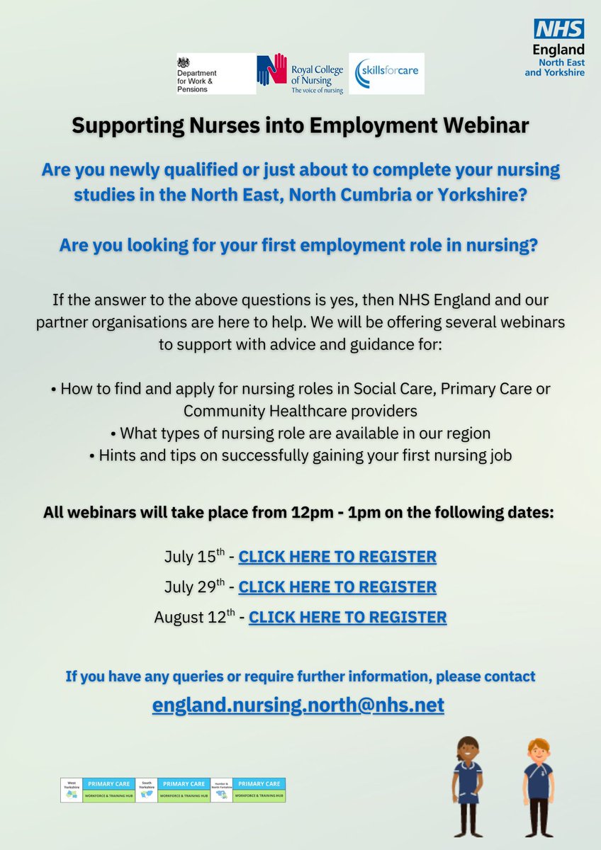 BarnsleyStudent's tweet photo. Calling all newly qualified and 3rd year nursing students 📣📣 https://t.co/oixhuhcoit