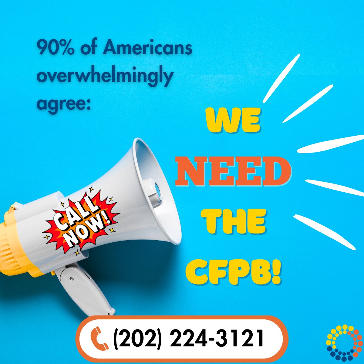 CRLONLINE's tweet image. Defunding the CFPB = Defanging our Consumer Protection Watchdog.
Demand that your elected officials stand up for hardworking consumers by calling 202-224-3121 to tell your representatives to #DefendCFPB!