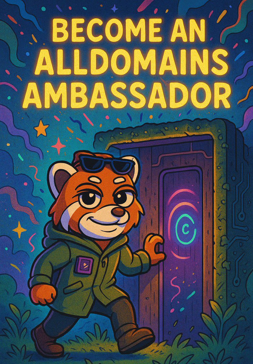 devmajesty_'s tweet image. I’m looking for creators for @AllDomains_ Ambassador Program.
If you’re interested, shoot me a DM.
Or tag someone who needs to see this. 👀