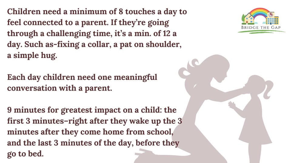 A Teen Approved Connection Hack try this: aim for 8 safe, positive touches a day. It could be a high five, a shoulder squeeze, or a gentle pat on the back while passing by. Physical affection, on their terms, builds trust, even when words feel hard.#gentleparenting #parentsderby