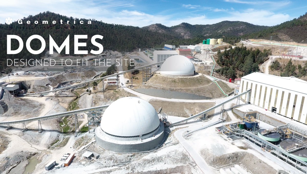 A structural system designed for real-world sites.
Ideal for uneven ground, remote locations, and fast-track construction. Built to fit—just as it is.

#Geometrica #Engineering #Domes #Freedome #MiningSolutions #ExtremeEnvironments 

Learn more: geometrica.com/en/bulk-storag…