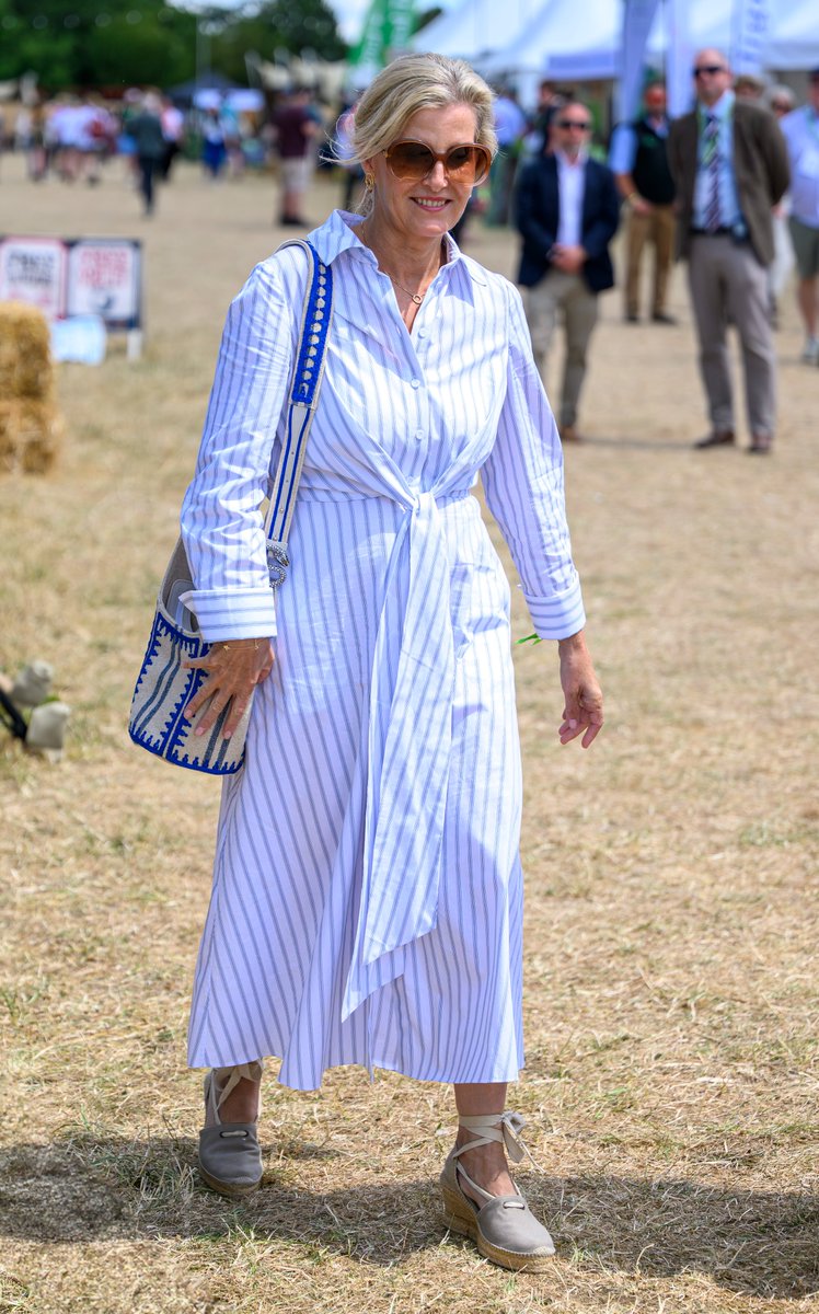 Sophie Duchess of Edniburgh visits Groundswell - Regenerative Agriculture Festival Groundswell Manor Farm, Lannock. #royal #agriculture #groundswell2025
