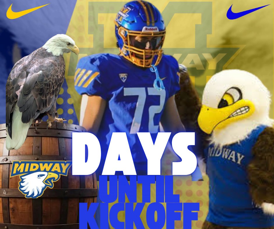 <a href="/midway_sprint/">Midway University Sprint Football</a> #EaglesSoar 72 days!
