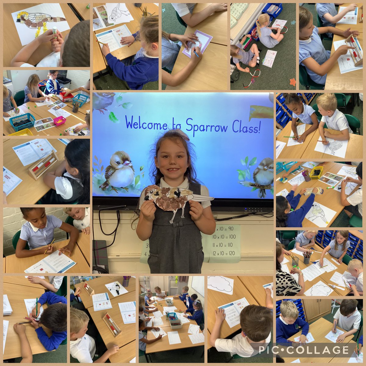 Our new Sparrows have had a really busy Transition Day today!
We created 'All About Me' clouds and tissue paper sparrows to display in the classroom. We recognised numbers to 20 in Maths, and this afternoon drew self portraits and made birthday cards for the year!
<a href="/RaundsPark/">Raunds Park Infants</a>