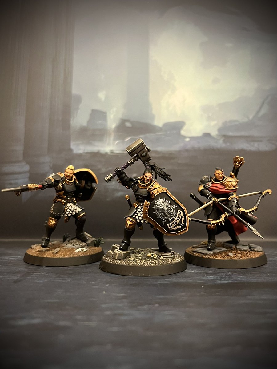 sunewo666's tweet photo. 三人衆という事にして一旦終了。
#ウォーハンマー
#WarhammerComminity
#miniaturepainting https://t.co/fuanWmYdbr