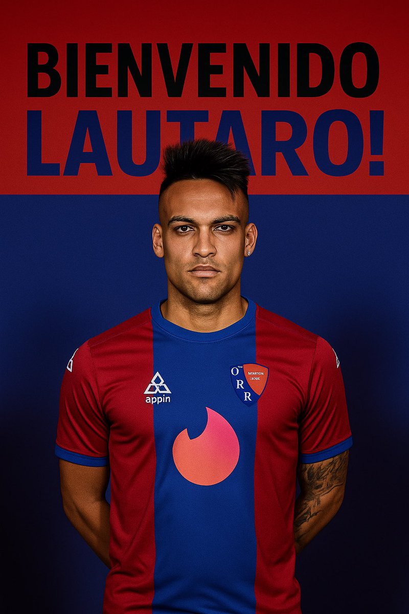 Yoyafantasy's tweet photo. With the 15th pick in the Yoya 2025 draft, Associazione Sportiva Calcio ORR 🔵🔴 select…

🇦🇷Lautaro Martinez https://t.co/J9DhNOFwxO