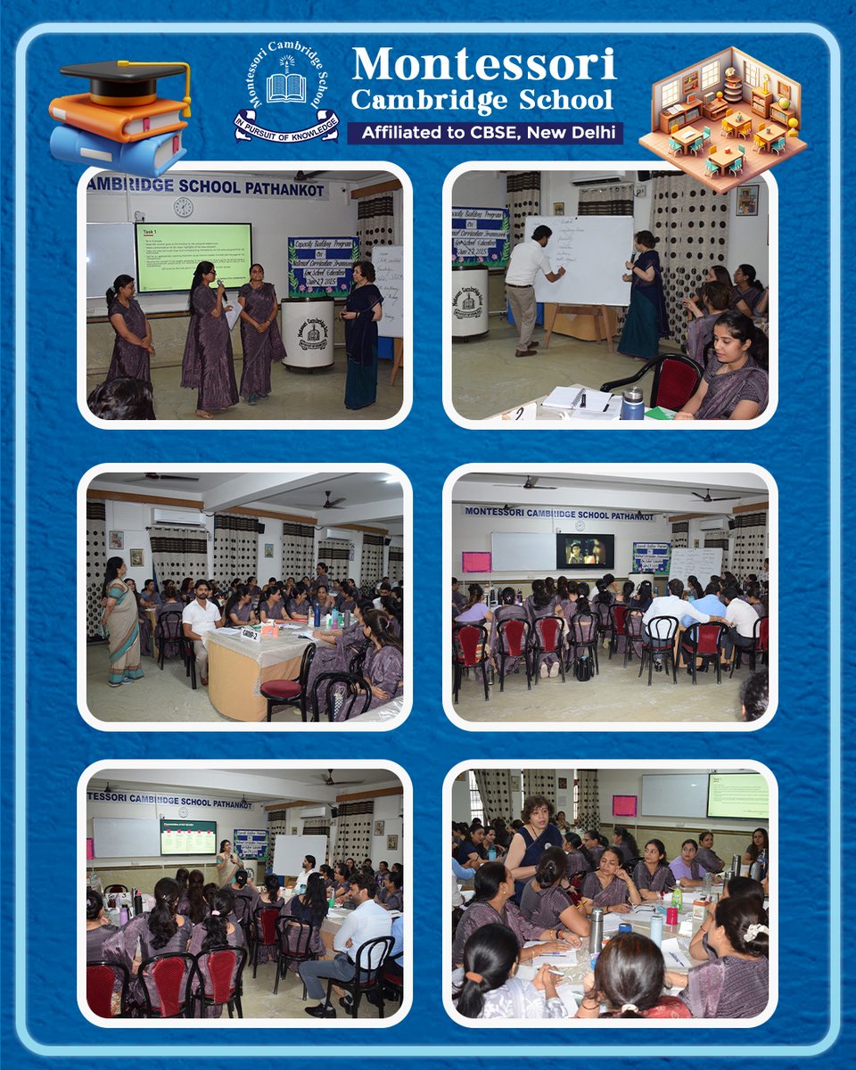 mcspathankot97's tweet image. 📖 MCS Pathankot decodes NCF-SE 2023!
 Educators explored hands-on strategies for experiential, competency-driven learning. 🌱📘
#NCFSE2023 #MCSPathankot #FutureReadyTeaching