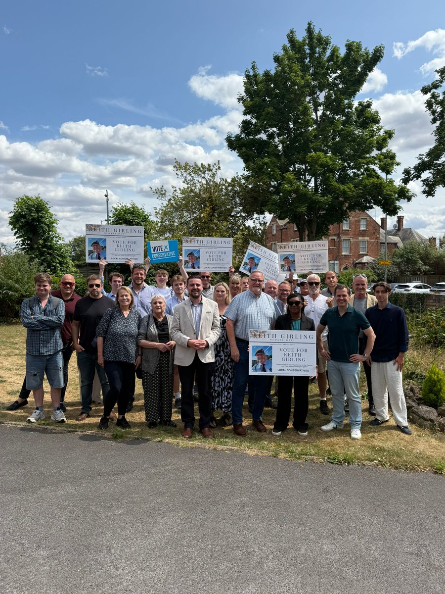 Conservative Councillors' Association (@ccacllrs) on Twitter photo Great to have <a href="/KemiBadenoch/">Kemi Badenoch</a> and <a href="/RobertJenrick/">Robert Jenrick</a> out in Newark West GOTV canvassing for today’s county council by-election!
Good luck Keith, you were an excellent Councillor and it will be a pleasure to have you back! Great to have <a href="/KemiBadenoch/">Kemi Badenoch</a> and <a href="/RobertJenrick/">Robert Jenrick</a> out in Newark West GOTV canvassing for today’s county council by-election!
Good luck Keith, you were an excellent Councillor and it will be a pleasure to have you back!