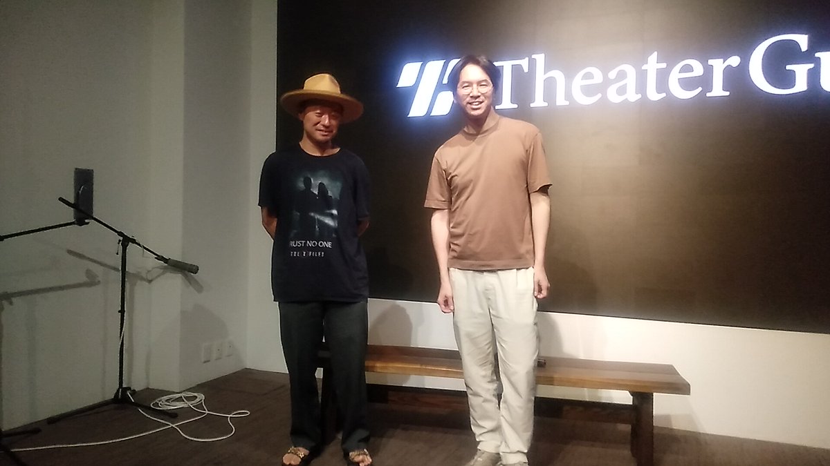 #猿楽町で会いましょう
シアターギルド代官山。
2回目鑑賞。
上映後、児山監督と脚本の渋谷悠様
が登壇。
監督と渋谷様の化学反応で多様なキャラが生まれた事。
石川瑠華様は魅力的だという事。
｢絶対言い逃れできないのに
それでも嘘をつく｣シーンが本作の肝という事。他多数。
聞けて良かった！