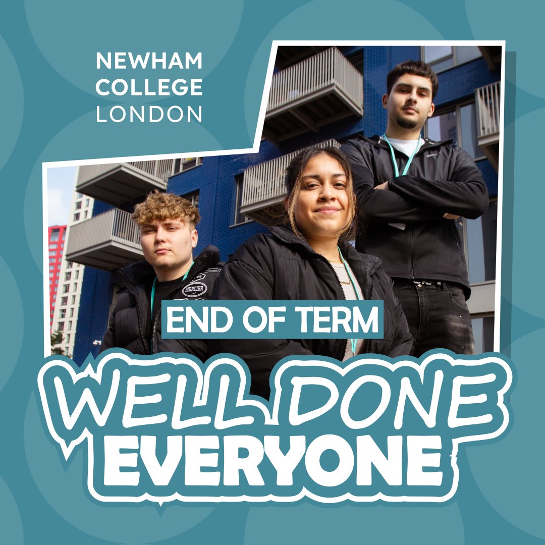 We have come to the end of another academic year! The year has been full of successes, and it's all down to our amazing students and staff. Well done to everyone, and we hope you all have a relaxing and safe summer break!

#wearenewhamcollegelondon