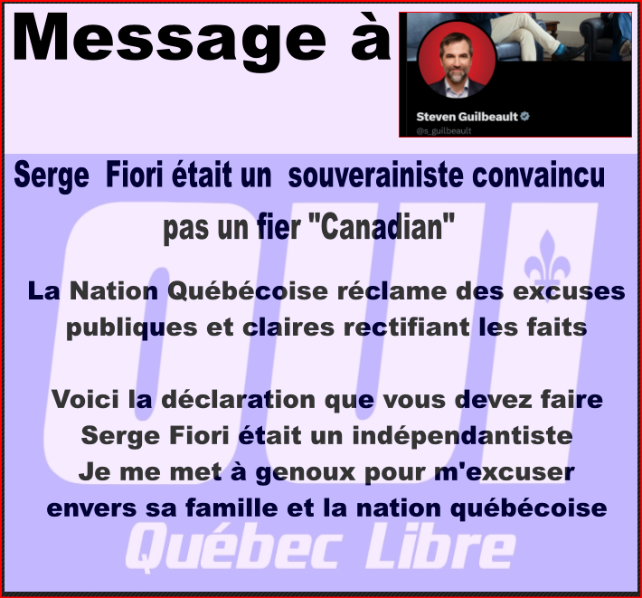 Lrudit1's tweet photo. Je réclame des excuses publiques de Stephen Guibeault

Etes vous d'accord avec moi https://t.co/5b2DHJKBOh