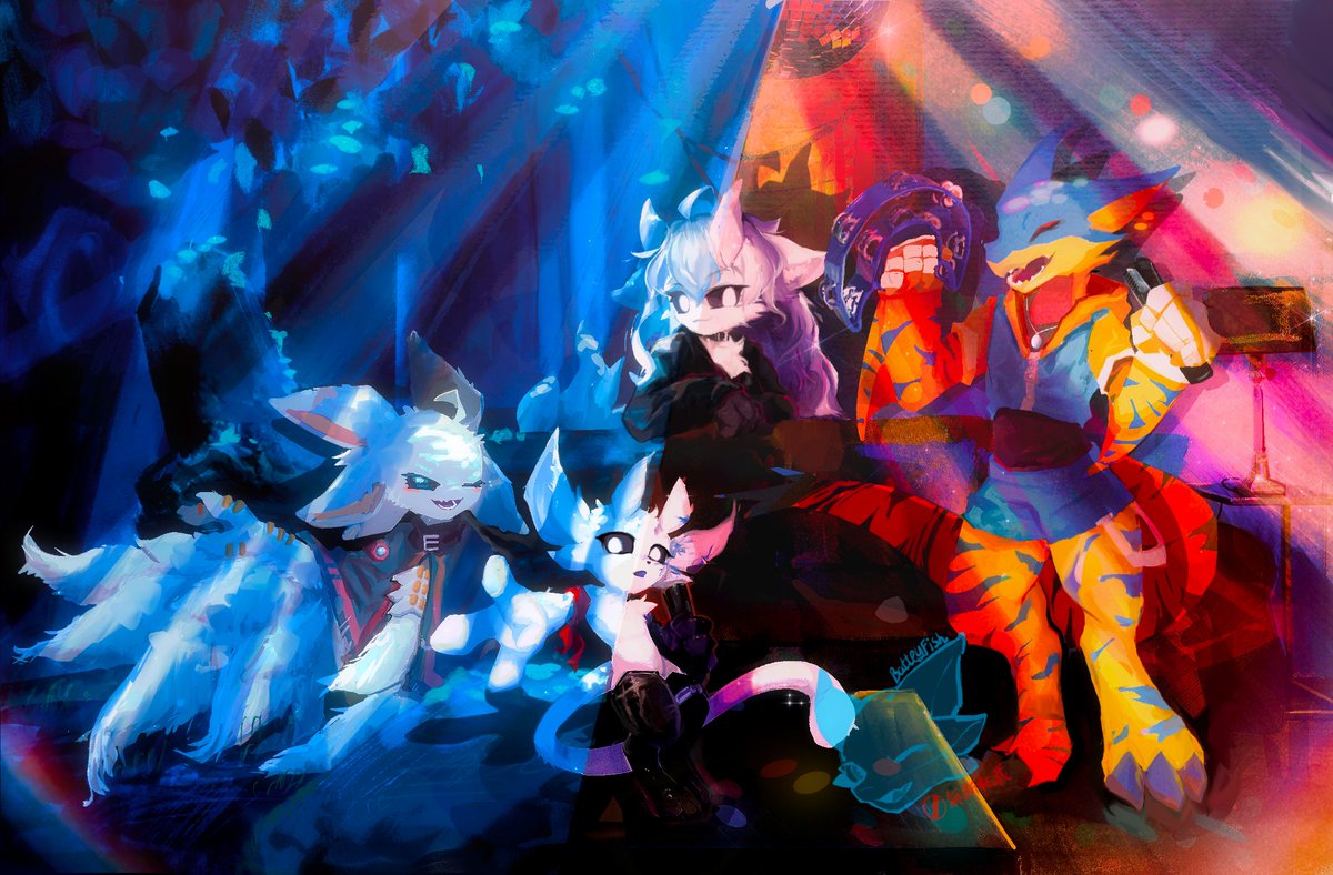 DaiTigrex's tweet image. Ten thousand leaves🍃
Ten thousand songs🎤
Ten thousand days and nights☀️✨
Since we were born🌸
Art by BatteryFish
Tigrex and Zephrex belong to me
Lur and Lura belong to @Guardian_Fish
#spiritoc #Avali
