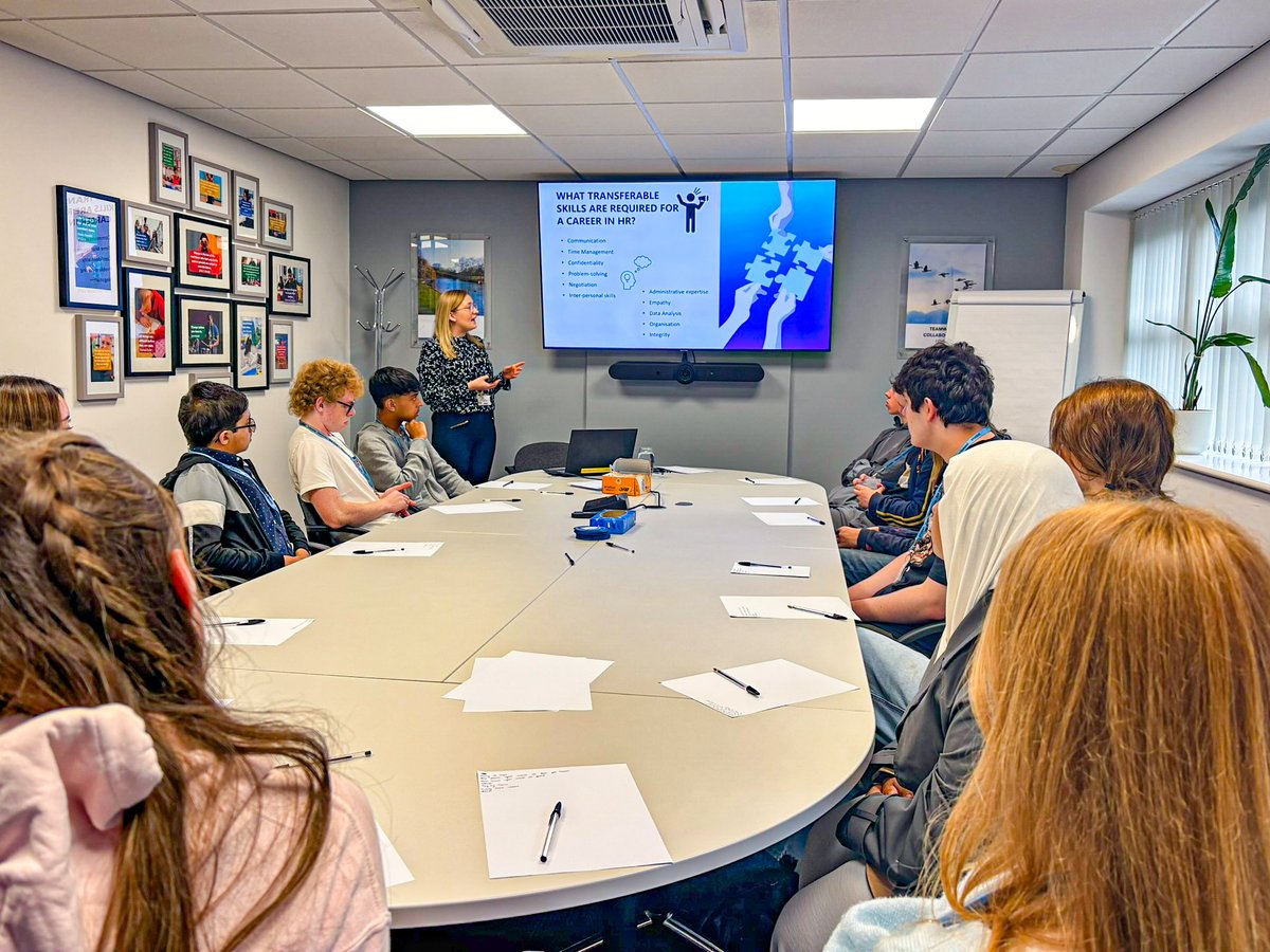 ncpontefract's tweet image. As part of Work Experience Week, 28 students visited our Trust Head Office in Normanton to explore the different functions of a multi-academy trust, including roles in Finance, HR, and Marketing. Thanks to everyone at NCLT for taking timeout of their day to inspire our students!
