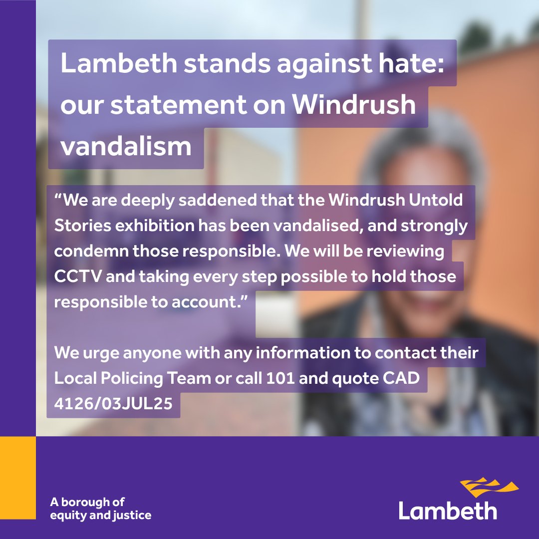 Lambeth Council tweet media