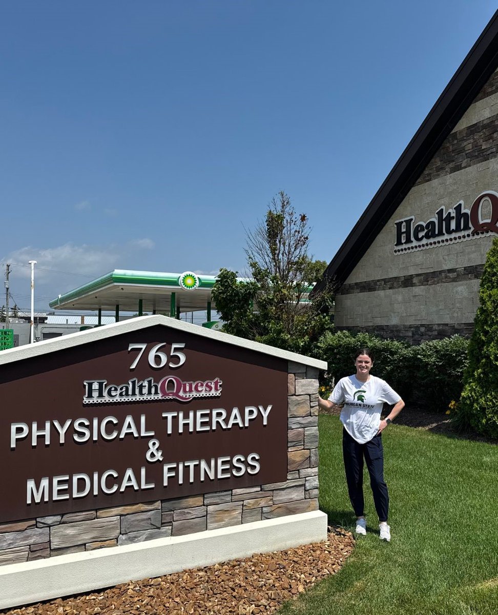 MSU Psychology (@msupsychology) on Twitter photo Meet Hanna Kemenah, a fourth-year student pursuing a B.S. in Psychology at MSU. This summer, Hanna is interning at <a href="/HealthQuest_PT/">HealthQuest Physical Therapy</a> where she's gaining hands-on experience in helping patients prevent and regain their mobility! 💪
Full story: psychology.msu.edu/news-events/ne… Meet Hanna Kemenah, a fourth-year student pursuing a B.S. in Psychology at MSU. This summer, Hanna is interning at <a href="/HealthQuest_PT/">HealthQuest Physical Therapy</a> where she's gaining hands-on experience in helping patients prevent and regain their mobility! 💪
Full story: psychology.msu.edu/news-events/ne…