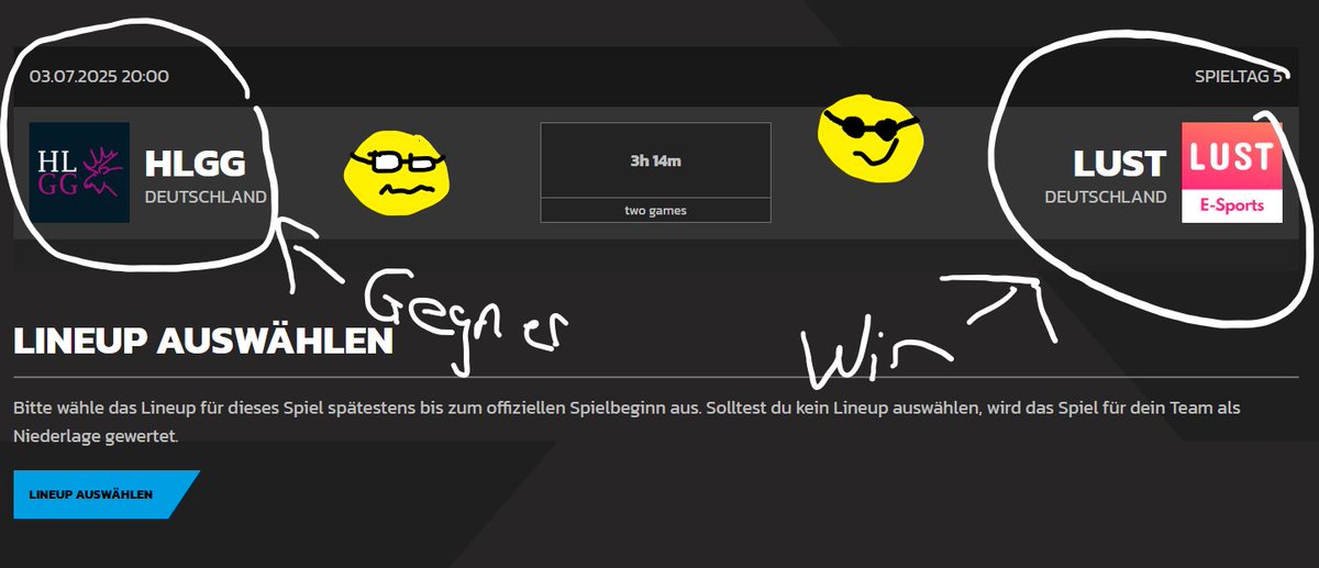 LUST E-Sports tweet media