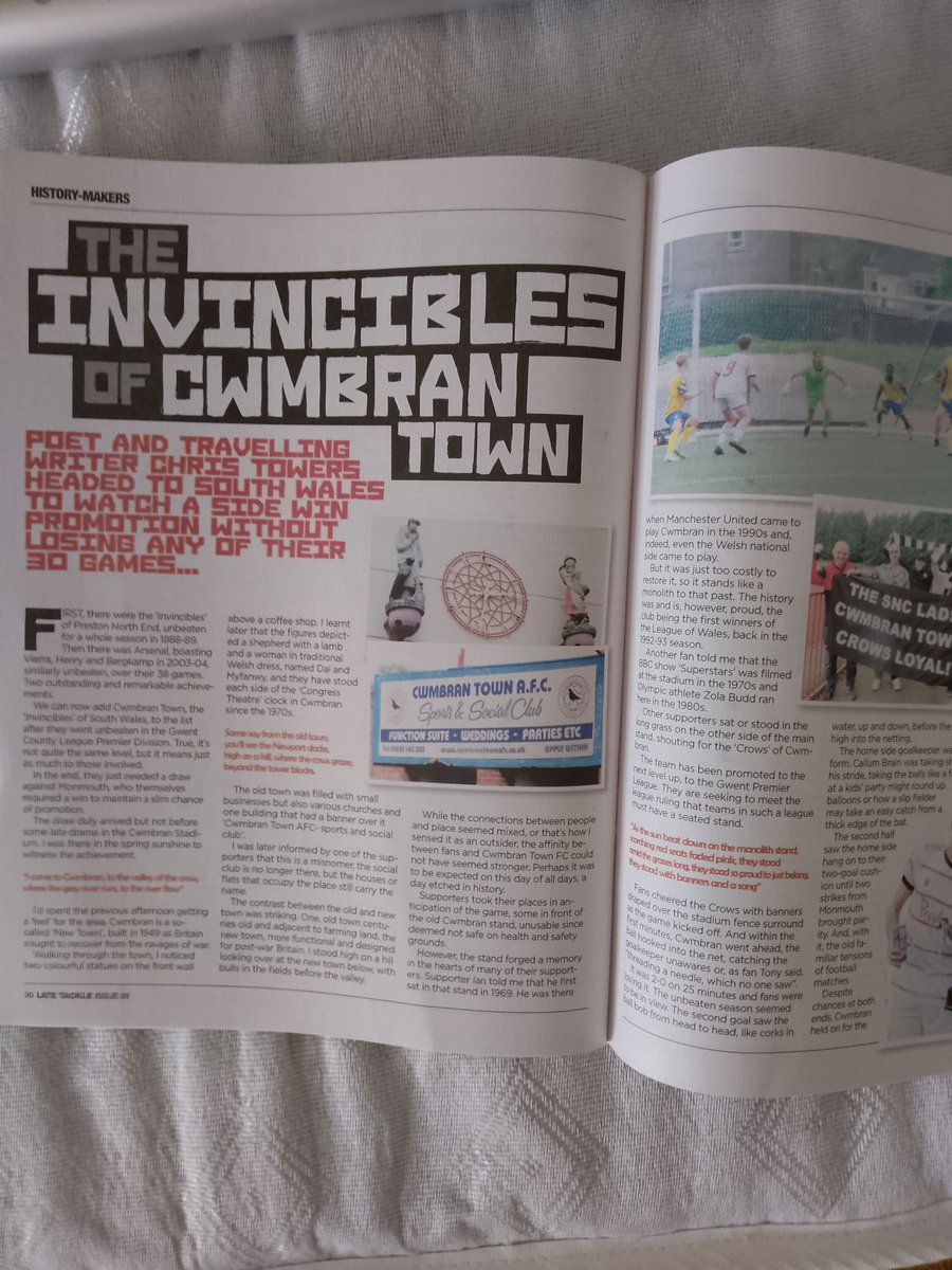 William Callaghan (@willcall1985) on Twitter photo Excellent article on <a href="/CwmbranTown/">Cwmbrรขn Town AFC</a> in the current edition of <a href="/LateTackle/">LateTackleMagazine</a> ๐โฝ Excellent article on <a href="/CwmbranTown/">Cwmbrรขn Town AFC</a> in the current edition of <a href="/LateTackle/">LateTackleMagazine</a> ๐โฝ