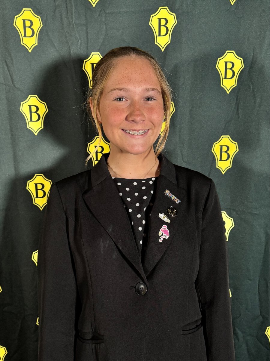 Taylor County Middle School Junior Beta is beyond proud to announce your National Junior Beta President for 2025, McLean Wise.

She has exhibited the leadership, character, service, and achievement worthy of a NATIONAL President!

Congrats, McLean!

Expect greatness from TCMS🖤