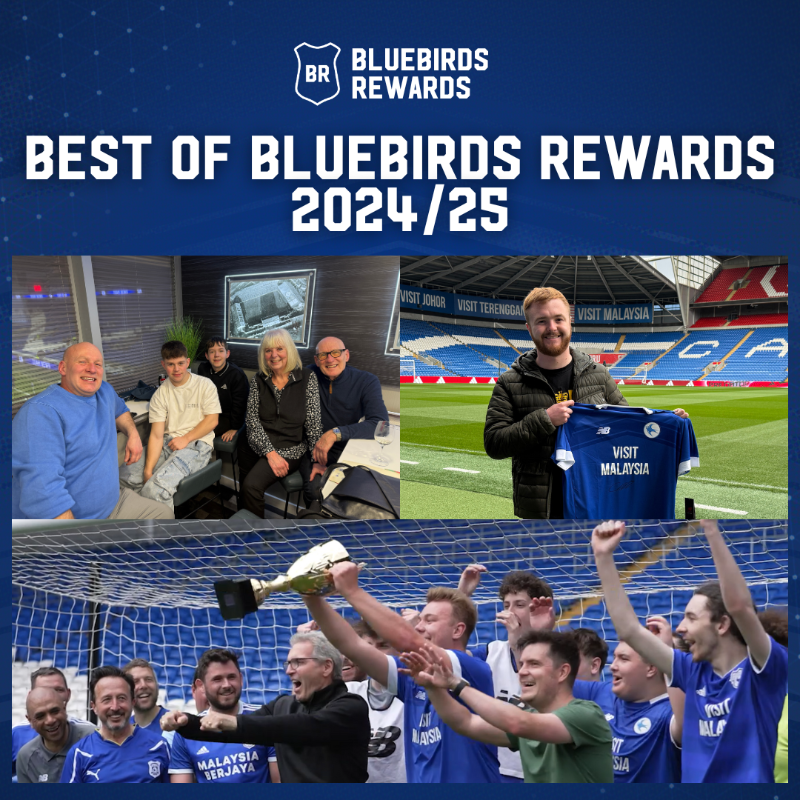 CardiffCityFC's tweet photo. Read up on the best of #BluebirdsRewards from 2024/25! 🎁

Thank you for your continued support of Bluebirds Rewards, which will be back bigger and better for 2025/26! 💙

#CityAsOne