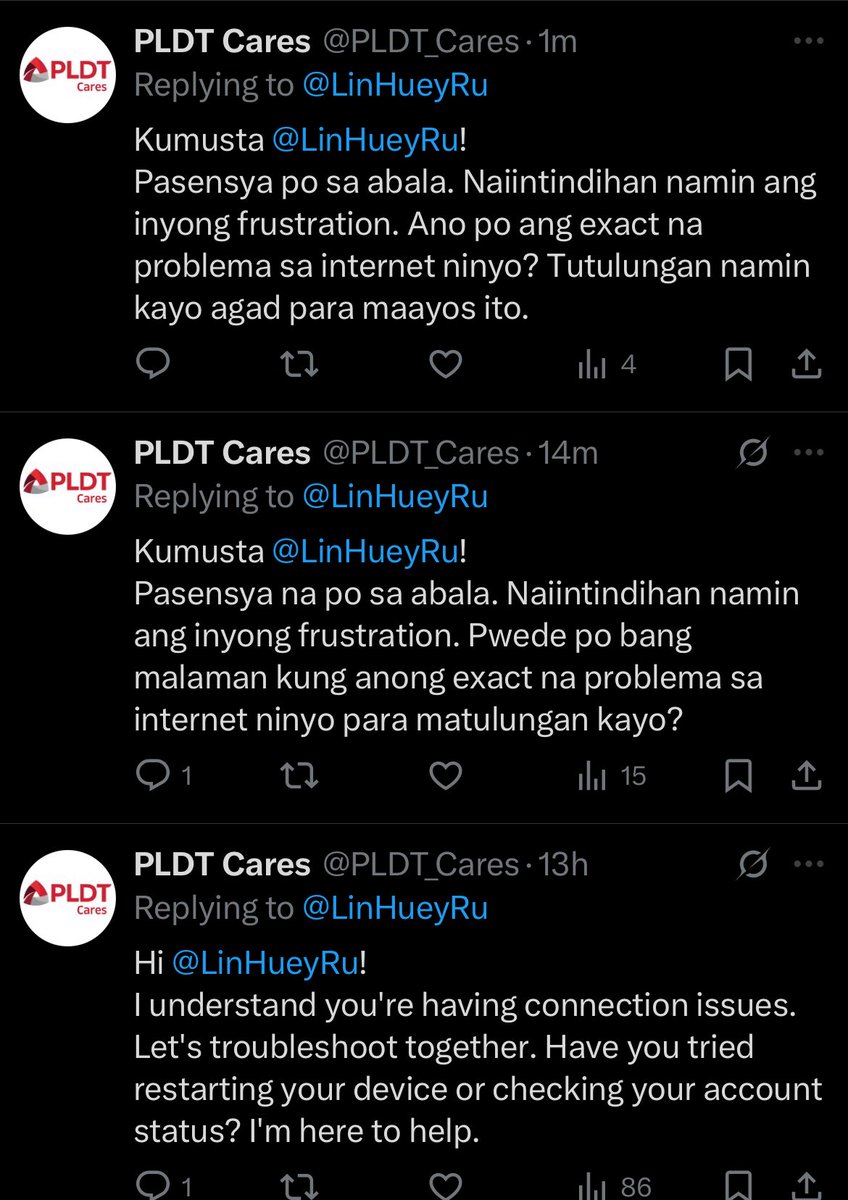 LinHueyRu's tweet photo. @PLDT_Cares @iamMVP ano paulit ulit ai mo manny pangilinan saksak mo sa baga mo milyones mo d mo mapaayos serbisyo sa mga nagbabayad ng maayos https://t.co/LdHJcJRLKJ