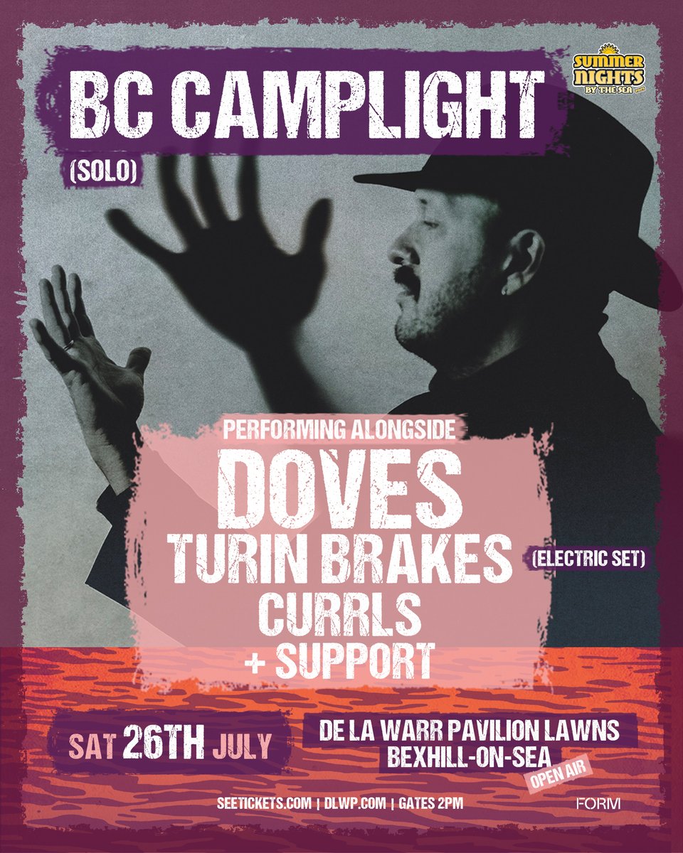 SummernightsBOS's tweet photo. Who saw our big news earlier of the latest additions to Summer Nights by the Sea.

BC CAMPLIGHT 🙌
CURRLS 🙌

It’s going to be a brilliant weekend in the sun! What a line-up!

Final Tickets: https://t.co/LnqApqByPK

@bccamplight
@currlsband https://t.co/QJXHQUdcD9