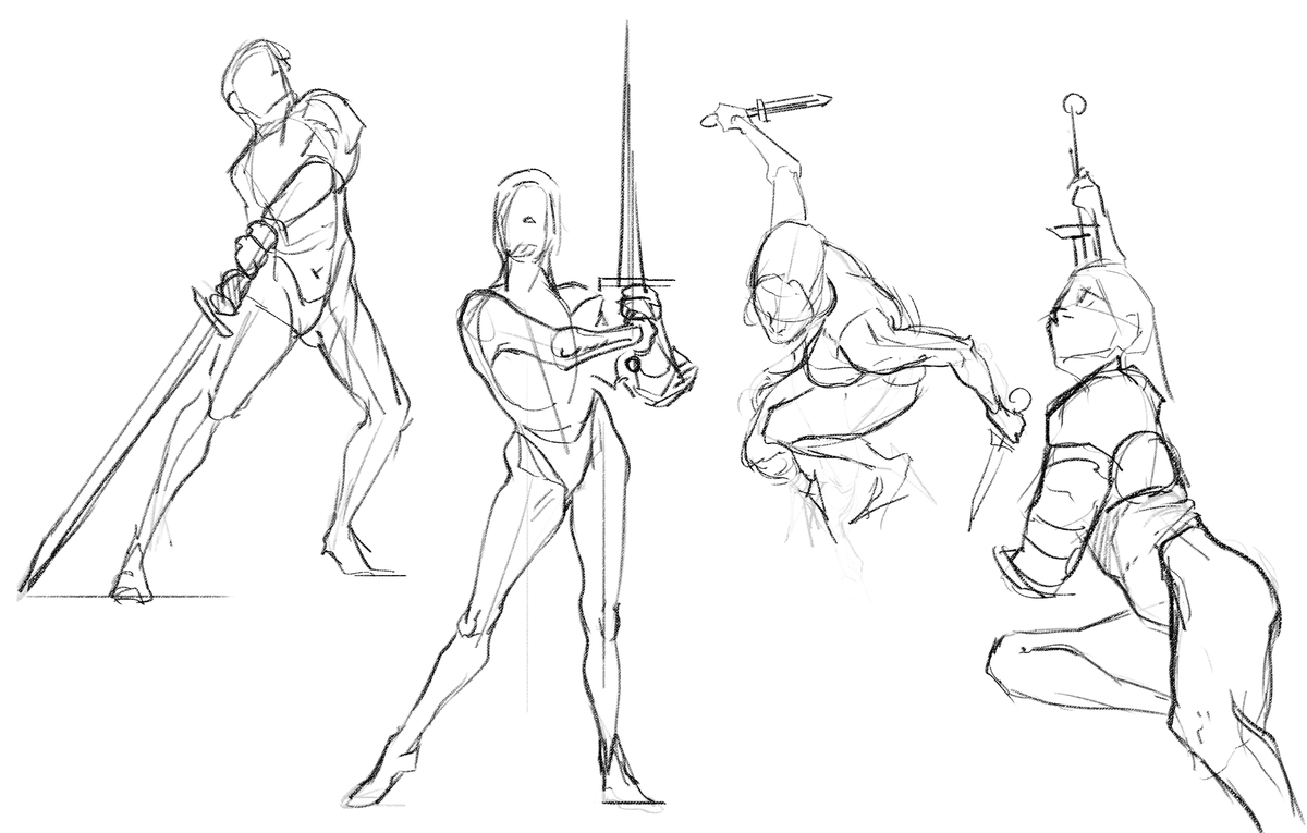 SquackDoodles's tweet photo. Daily warmup for today- ladies with weapons <3
#art #digitalart #sketch #warmupdoodle https://t.co/WmsH0JBbSB