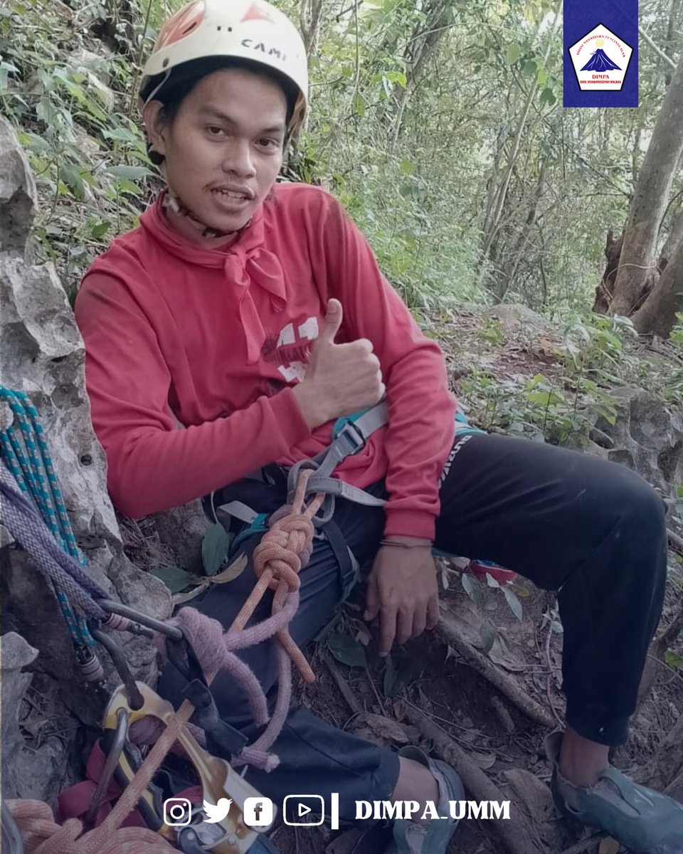 DIMPA_UMM's tweet image. - Pengaplikasian Aid Climbing

DIKJUT AM XLI

VIVA DIMPA!!!!
🔥🔥🔥
#dimpa #dimpaumm
#mapala #panjattebing #rockclimbing #lembahkera #malang #mapalaindonesia  #ummcampus #umm #pencintaalam #pencintaalamindonesia