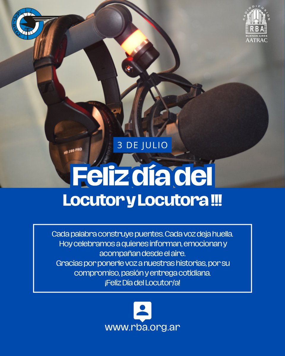 Feliz día compañeros del éter...