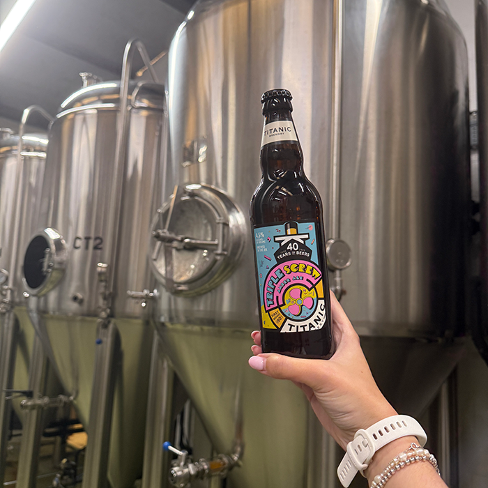 TitanicBrewers's tweet photo. Our next seasonal is very nearly here, so make sure to get your bottles of Triple Screw before it's gone!
Bottles are available online and from our brewery shop!
#triplescrew #seasonal https://t.co/eGc2S0V2yy