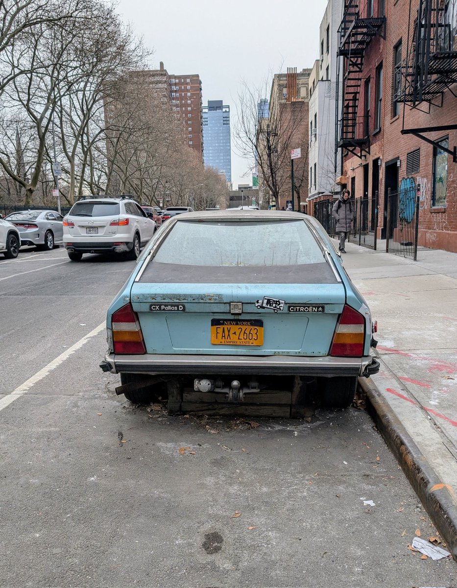 This car has been sitting in the same spot since January lol