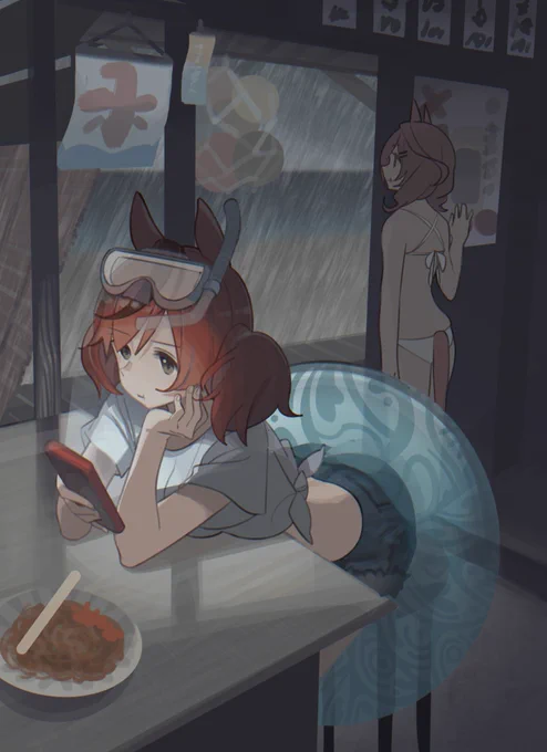 #umamusume umamusume no e wo kaitemasu.