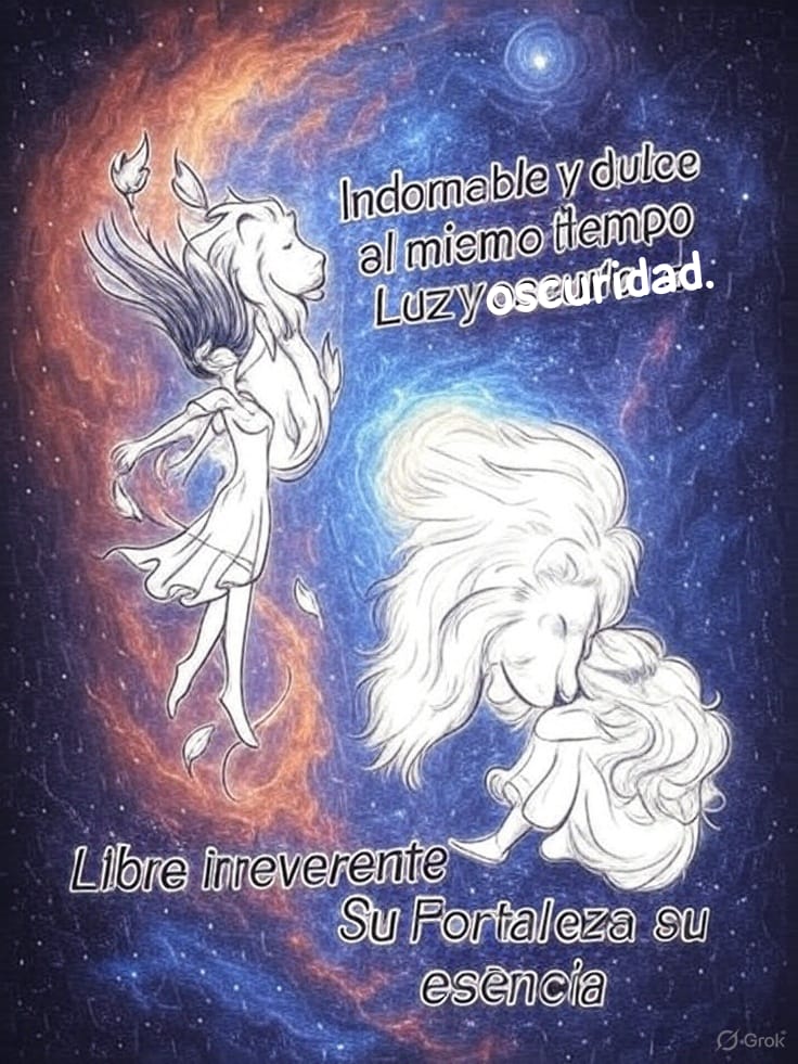 "La distancia se desvanece entre dos almas que laten en sincronía."