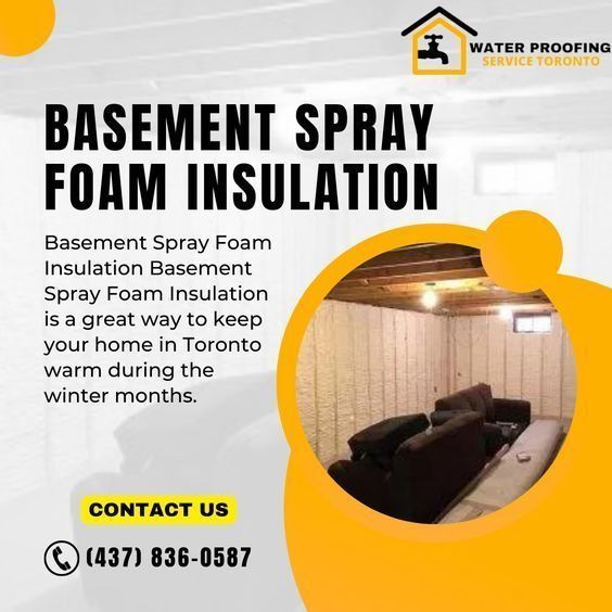 waterproofing_7's tweet photo. *Basement Spray Foam Insulation*

It is one of the most efficient insulation products available, as it completely seals cracks and gaps in walls, ceilings, and floors. 
#sprayfoaminsulation #waterproofing #basementsprayfoam #home #building #toronto
https://t.co/6zqQJZIDTO https://t.co/0m6zICuMW3